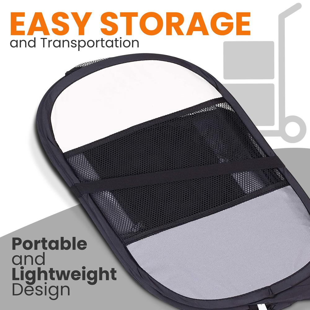 product image number 4 for SereneLife Foldable Pet Tent With Pet Bowl