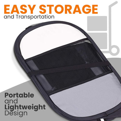 product image number 4 for SereneLife Foldable Pet Tent With Pet Bowl