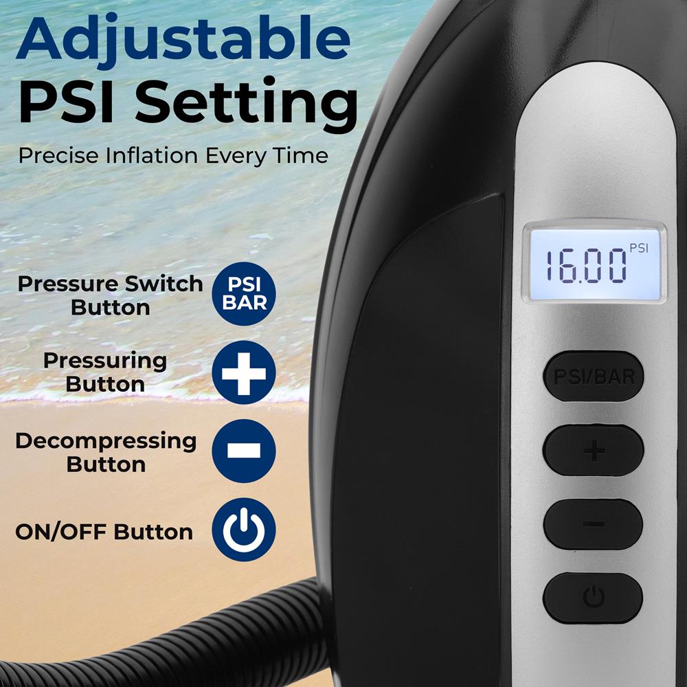 Pyle Paddle Board Air Pump - Thumbnail 2