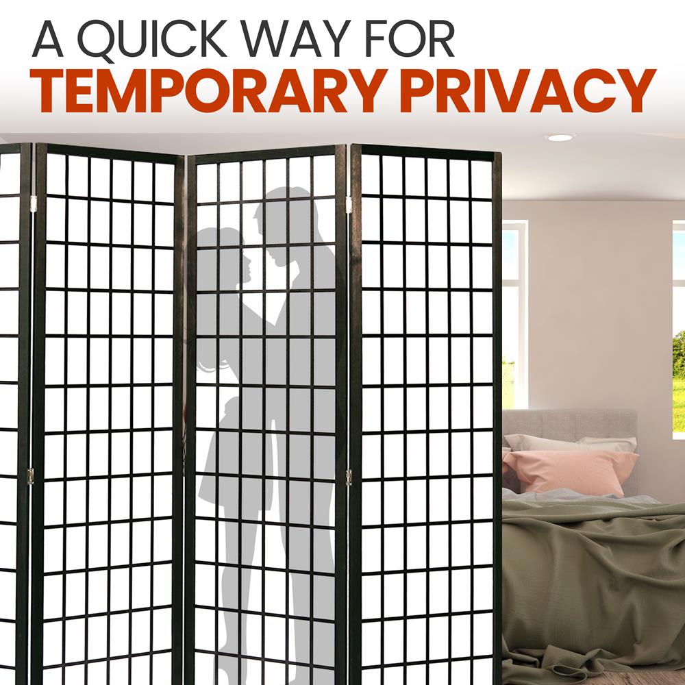 product image number 4 for SereneLife 4-Panel Room Divider