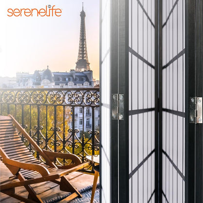 product image number 6 for SereneLife 4-Panel Room Divider