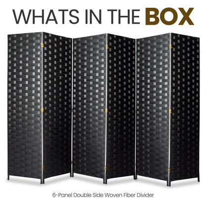6-Panel Room Divider