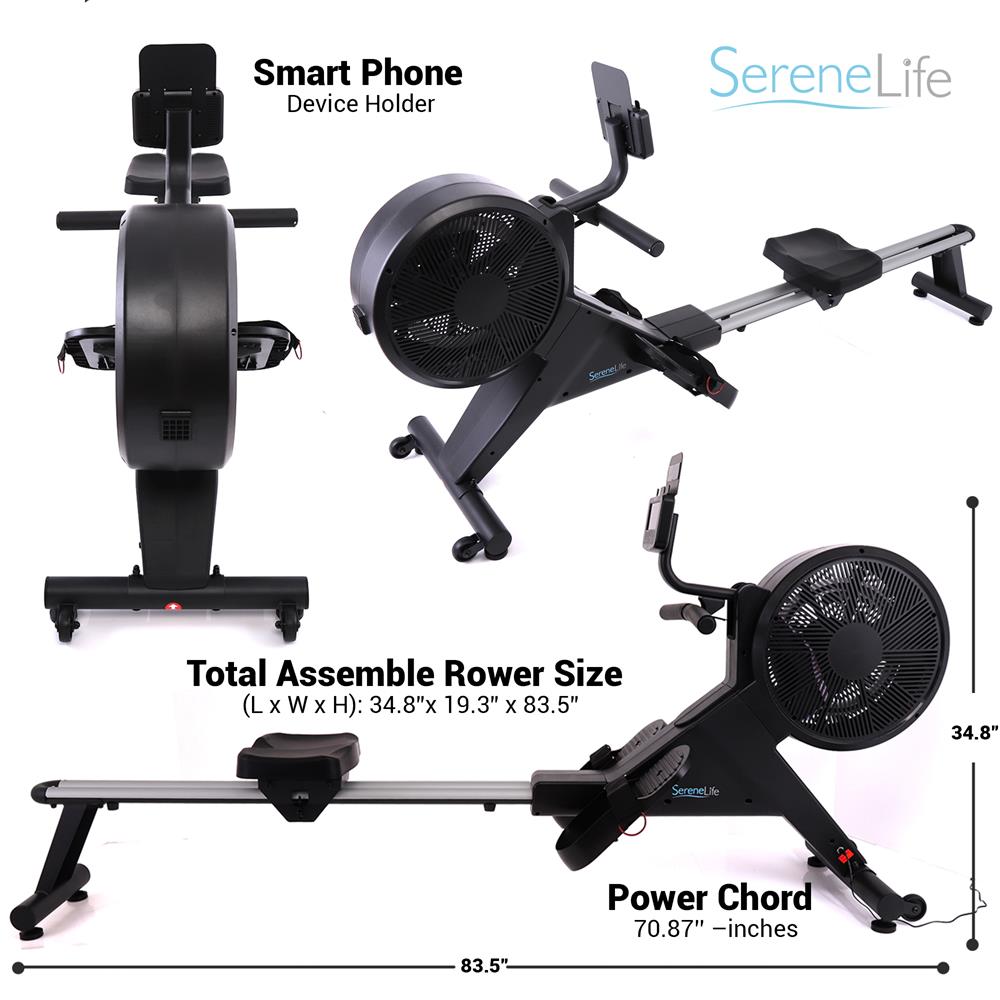 Fitness Equipment Sports Power Rowing Machine Exercise Happy Man