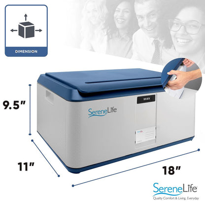 product image number 7 for SereneLife Security Locking Storage Container Bin