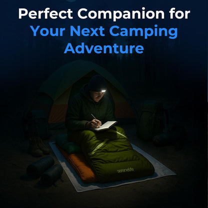 Double Sleeping Bag with Pillows - Lightweight, Waterproof, Portable