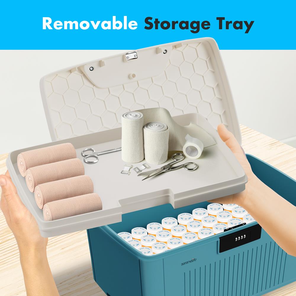 SereneLife Storage Container Bin - Thumbnail 3