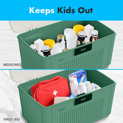 product image number 6 for SereneLife 8.5 Gallon Locking Storage Bin