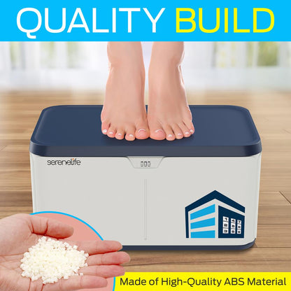 product image number 6 for SereneLife 8 Gallon Locking Storage Bin