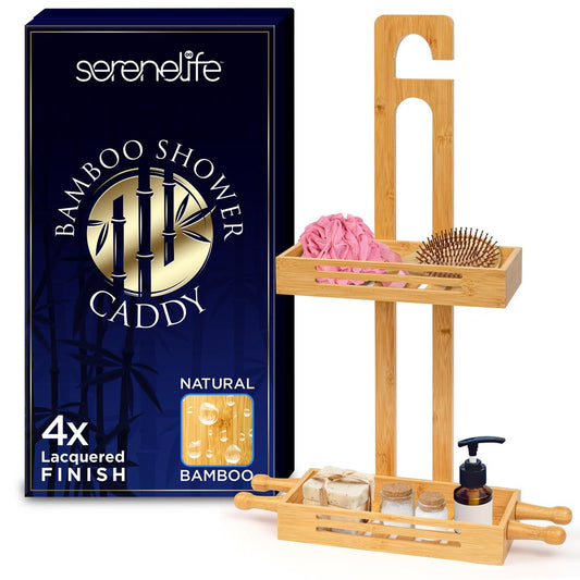 Bamboo Hanging Shower Caddy