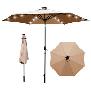 10Ft. Led Patio Table Umbrella