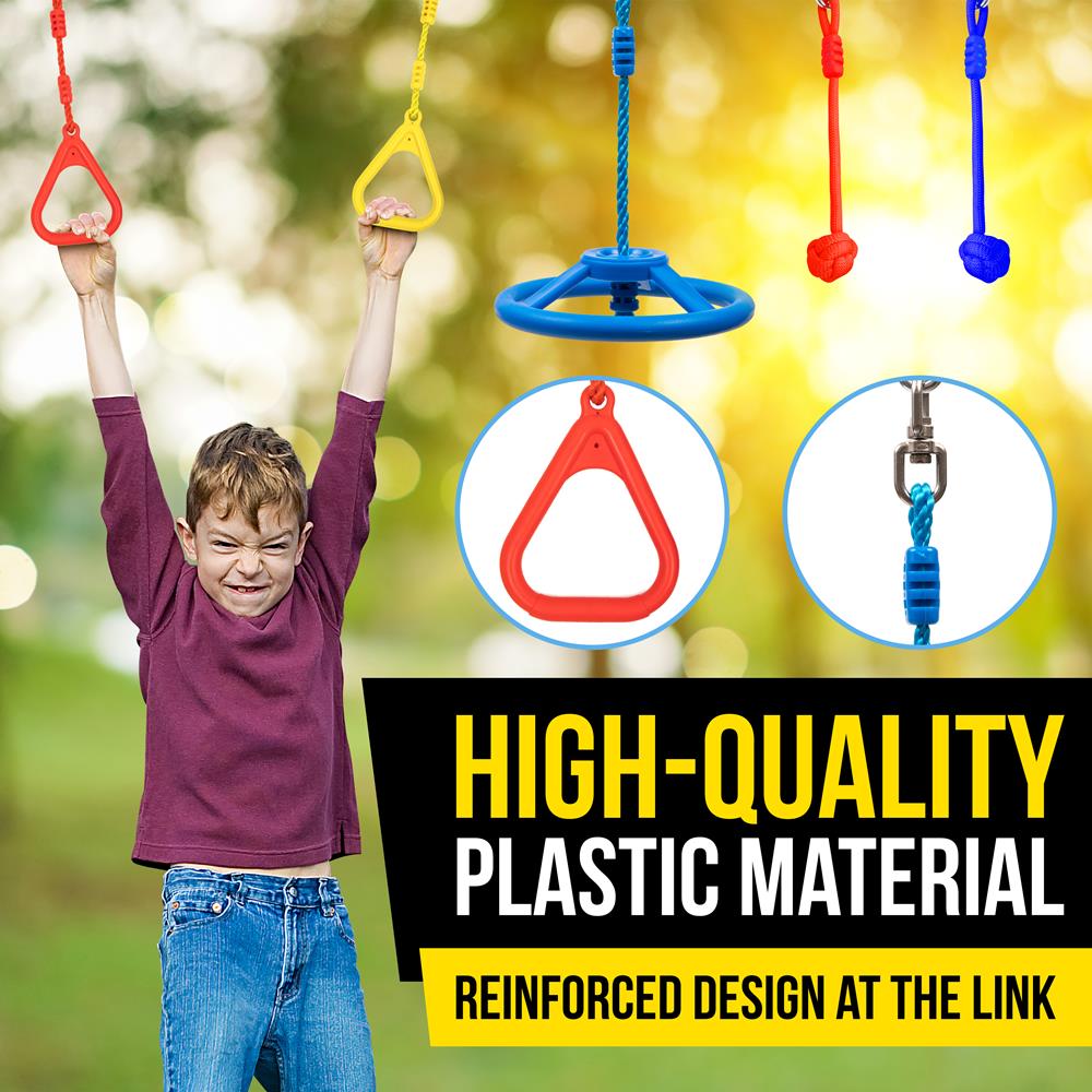 product image number 4 for SereneLife Ninja Warrior Obstacle Course