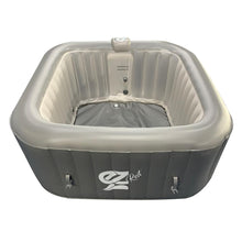 product image number 1 for SereneLife Square Inflatable Pool Spa With Light