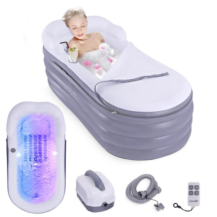 Inflatable Bathtub With Bubble Massage M