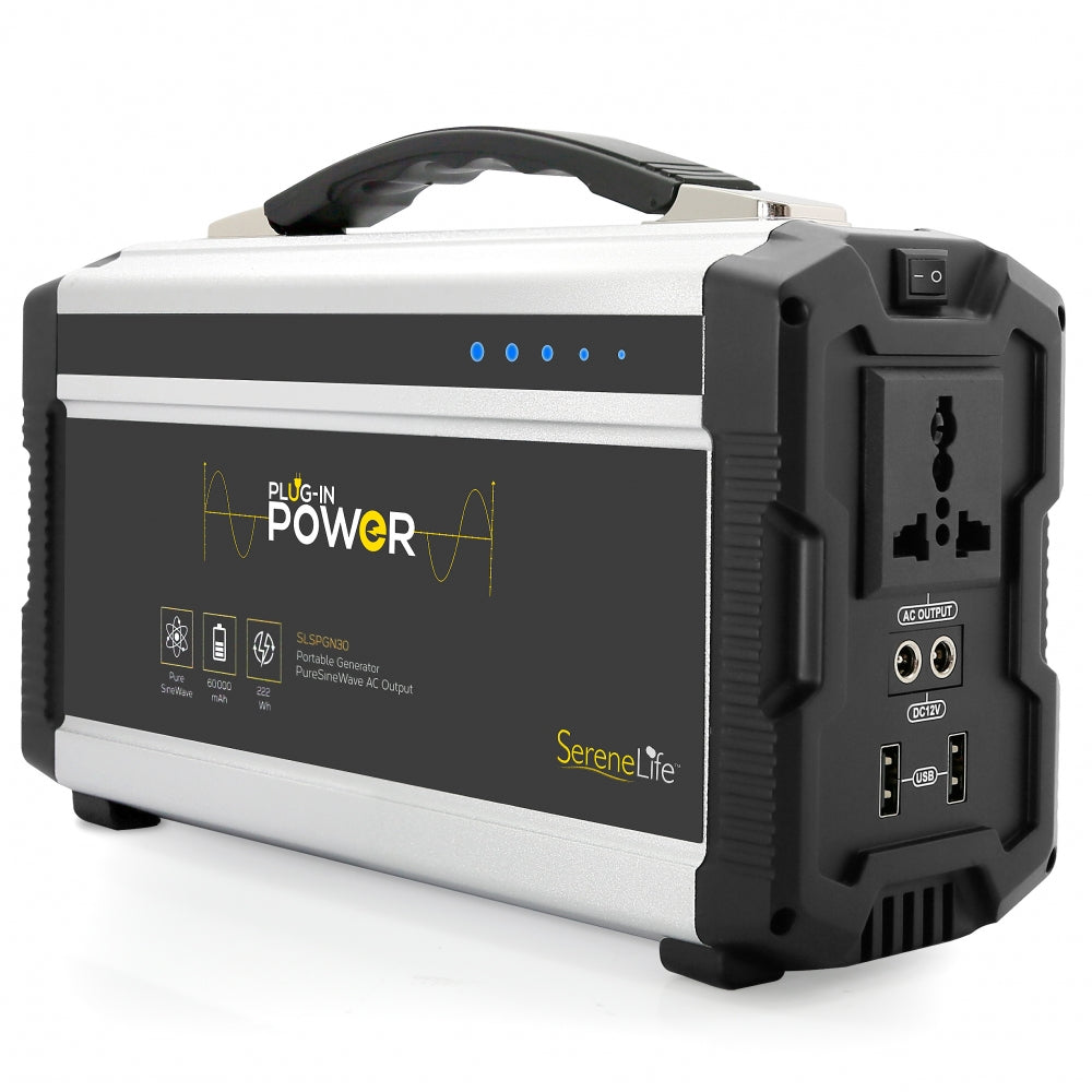 product image number 1 for SereneLife Portable Rechargeable Power Generator