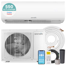 12000 BTU Indoor and Outdoor Mini Split AC Unit Kit – 230V Smart Cooling & Heating Mini Split AC with WiFi
