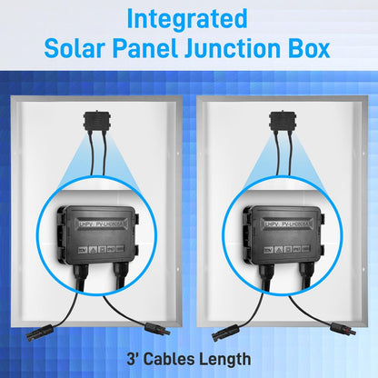 product image number 9 for SereneLife Mono Solar Panel Starter Kit