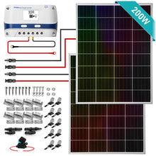 product image number 1 for SereneLife Mono Solar Panel Starter Kit
