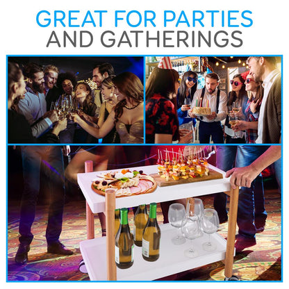 product image number 6 for SereneLife Serving Cart