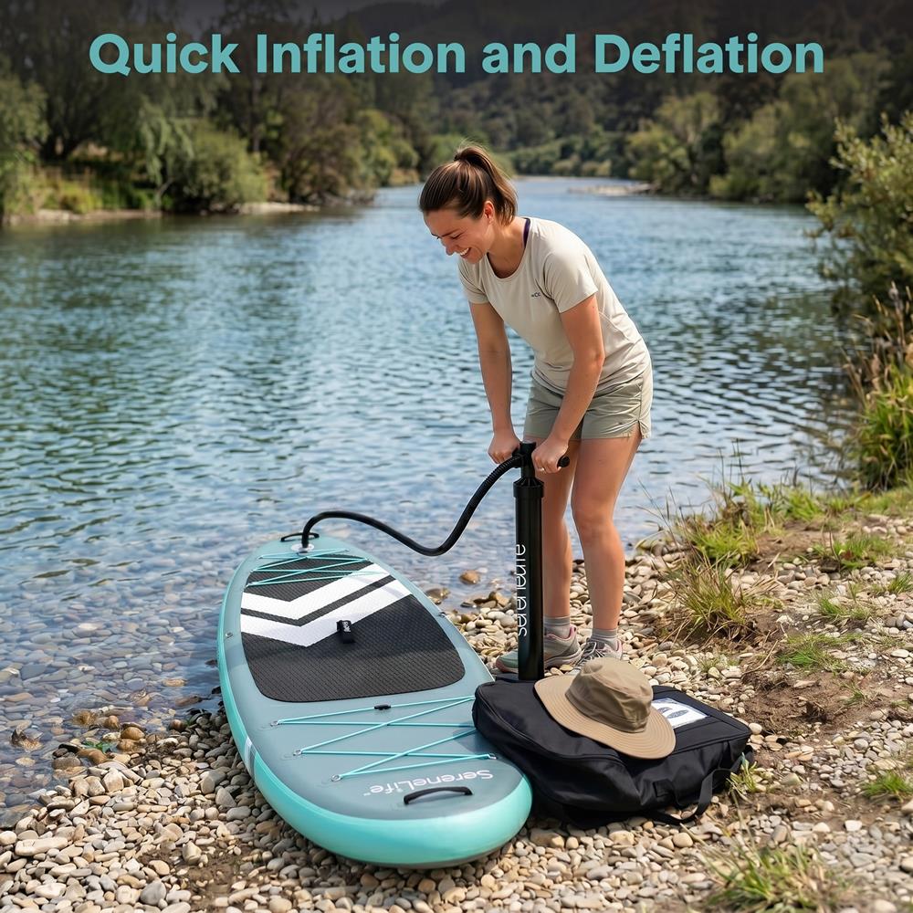 Pyle Inflatable Paddleboard - Thumbnail 2