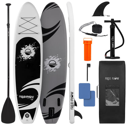 Inflatable Paddle Board, Stable Design, 3 Fins, Non-Slip Deck, 10'6"