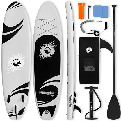 Inflatable Paddle Board - Stable Non-Slip Deck, 10'10", Easy Storage