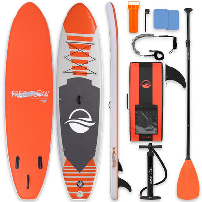 Inflatable Paddle Board, Stable Design, Non-Slip EVA Deck, Blue