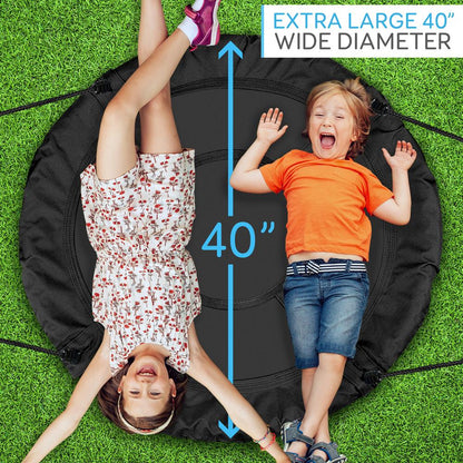 Saucer Swing 40" Relaxing Fun Waterproof 600D Polyester