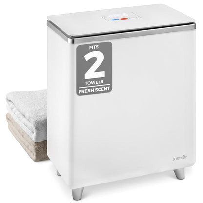 Towel Warmer Spa Experience Stainless Steel Auto Shut-Off Silver