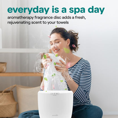 Towel Warmer Bucket - Even Heating, 12L Capacity, Auto Shut-Off