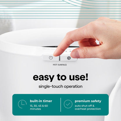 Towel Warmer Bucket - Quick Heating, 12L Capacity, Auto Shut-Off, Natural