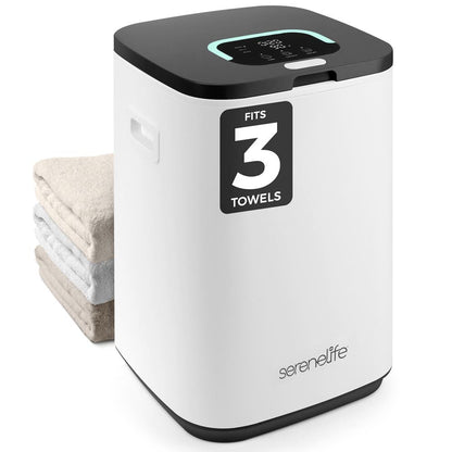Towel Warmer Bucket 23L Capacity Timer Function Fits 2 Oversized Towels