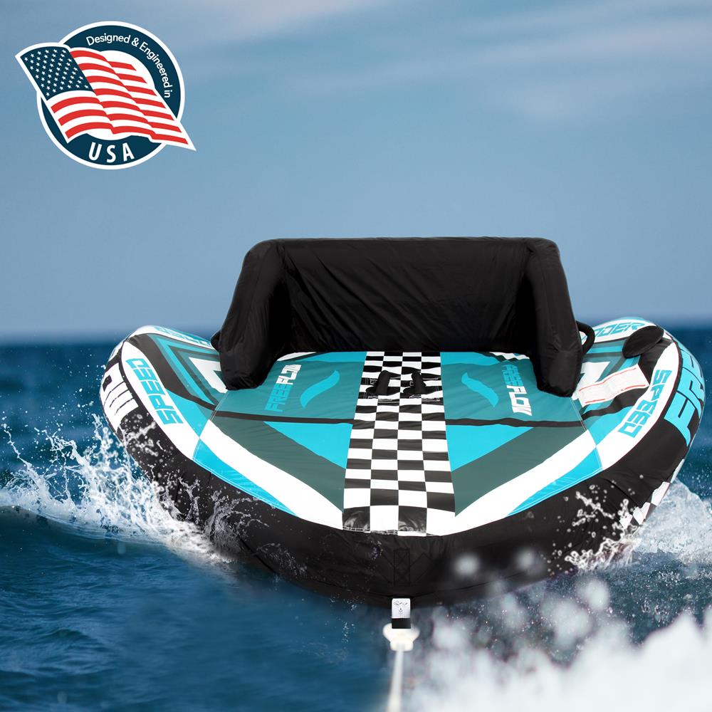 Inflatable Towable Tube For Boating - Thumbnail 3