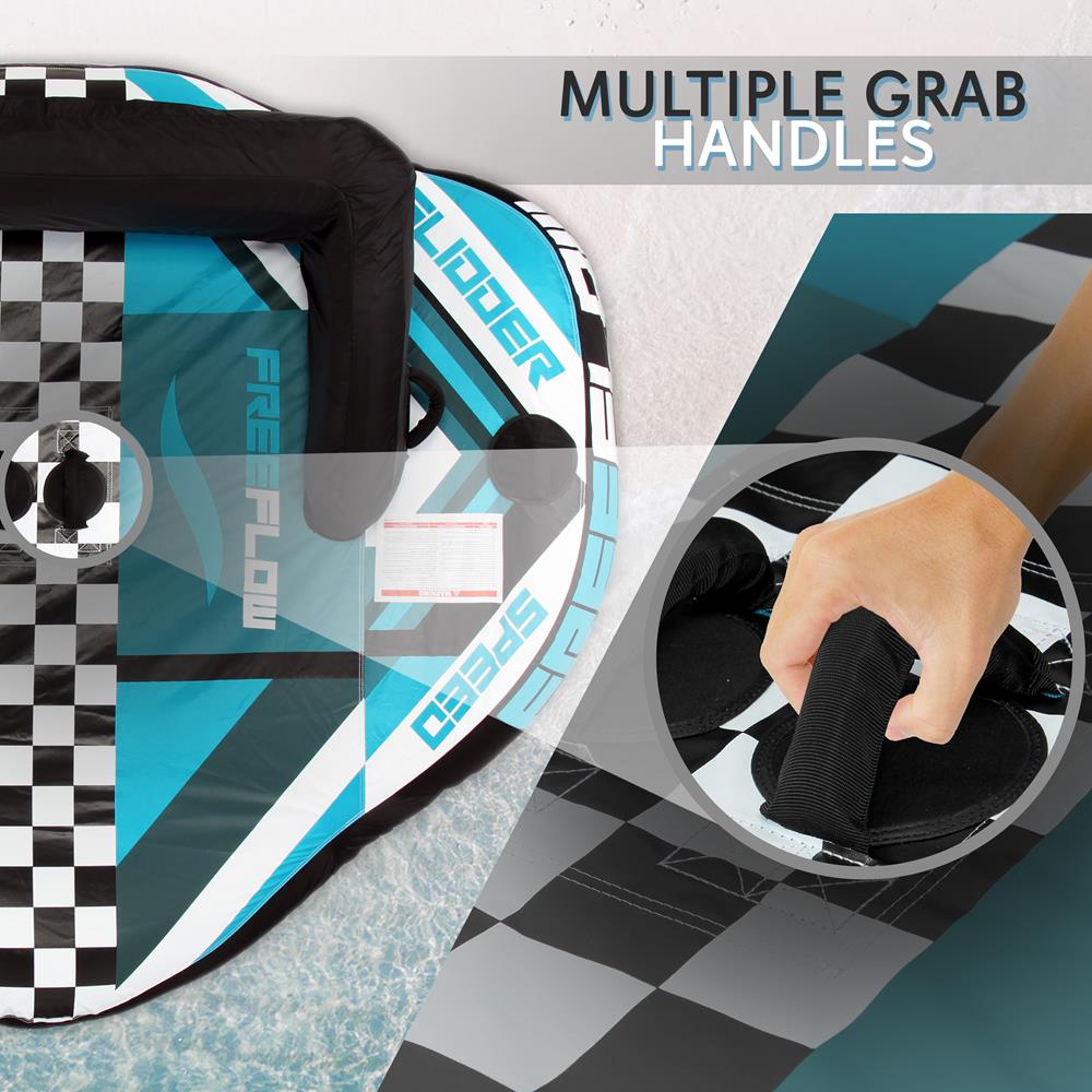 Inflatable Towable Tube For Boating - Thumbnail 4