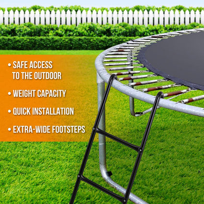 product image number 4 for SereneLife Outdoor Trampoline Safety Ladder