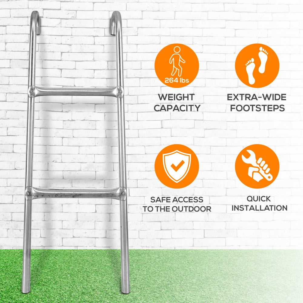 product image number 4 for SereneLife Outdoor Trampoline Safety Ladder