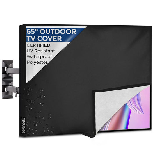 Waterproof TV Cover 60-70" - Weatherproof, Dustproof, Remote Pocket