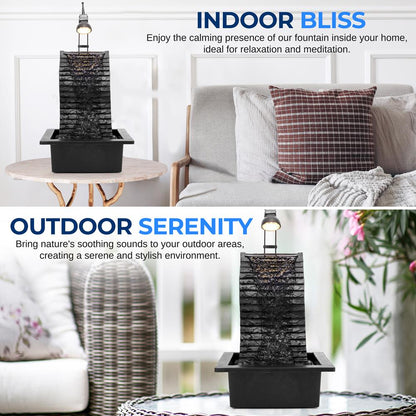 Decorative Tabletop Led Water Fountain