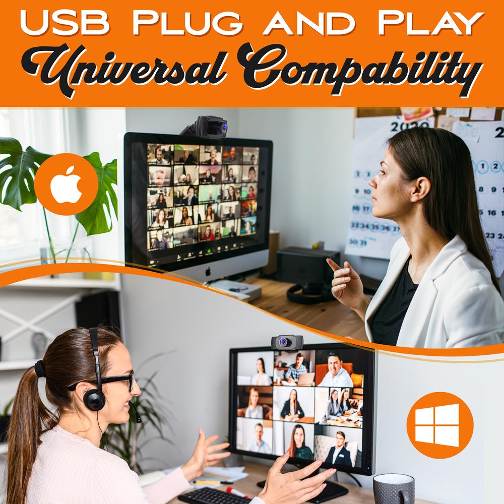 product image number 3 for SereneLife Hd Pro Webcam With Microphone