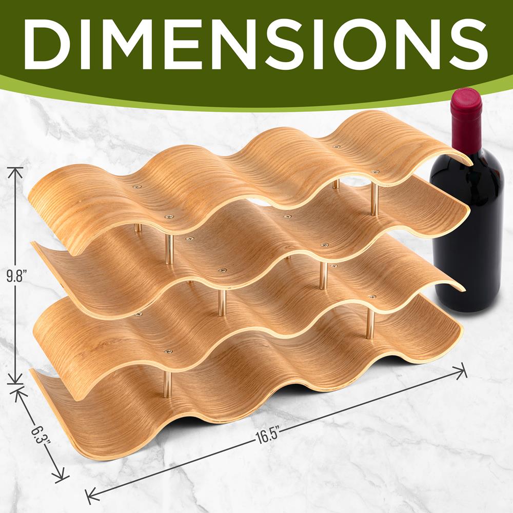 product image number 2 for SereneLife 4-Tier Wine Storage Rack