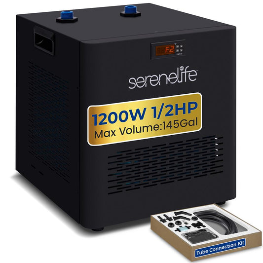 Cold Plunge Chiller System - Quiet 1/2 HP, 145 Gal, Titanium Tube