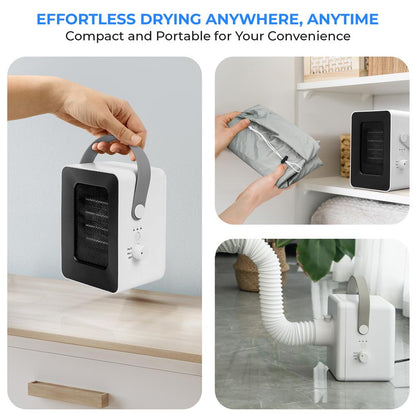 Portable Clothes Dryer 1000W Quick Drying Aroma Diffuser Compact Design