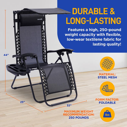 Adjustable Zero Gravity Chair Set