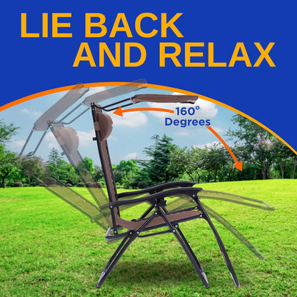 product image number 3 for SereneLife Adjustable Zero Gravity Chair Set