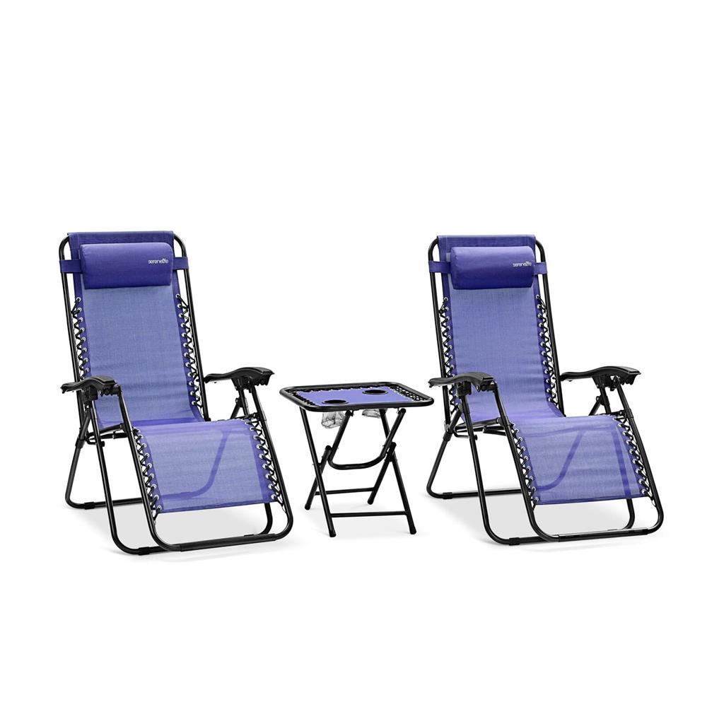 product image number 1 for SereneLife Adjustable Zero Gravity Chair Set
