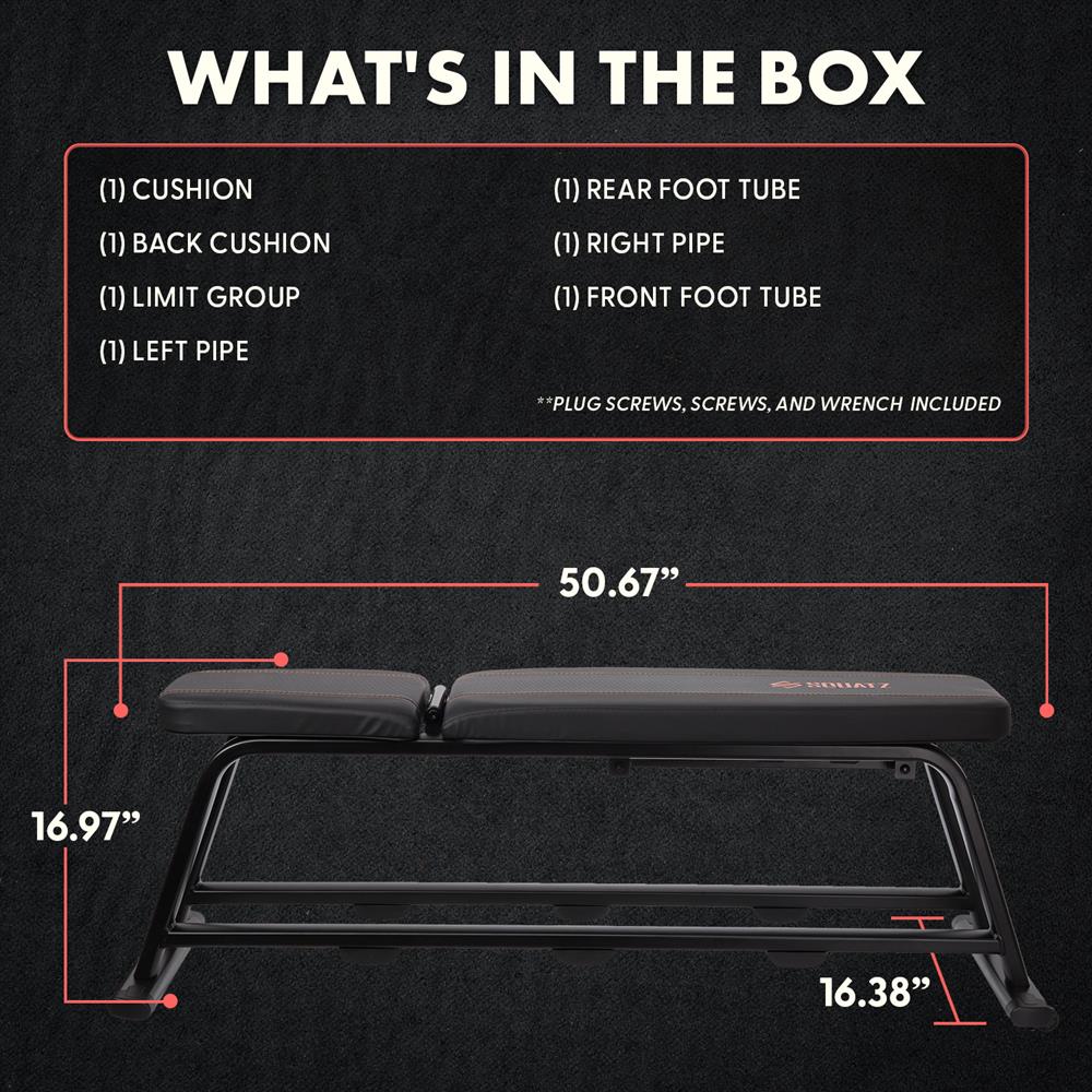 Pyle Adjustable Weight Bench - Thumbnail 3