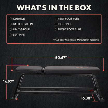Adjustable Weight Bench, Full-Body Workout, Heavy-Duty Steel, Foldable