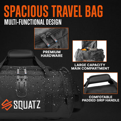 product image number 5 for SQUATZ Travel Duffle Bag Pack