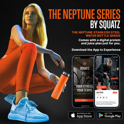 product image number 7 for SQUATZ 24 Oz Stainless Steel Water Bottle