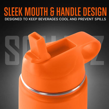 product image number 4 for SQUATZ 40 Oz Stainless Steel Water Bottle