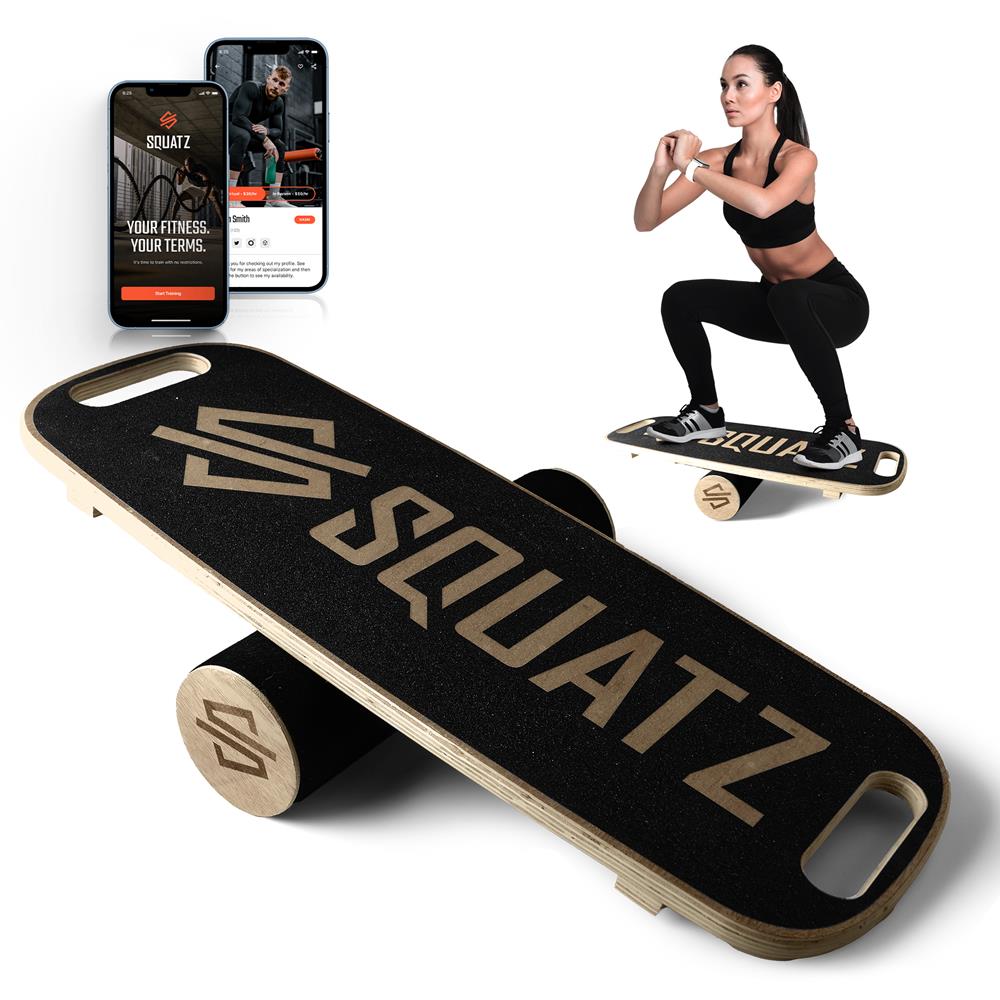 product image number 1 for SQUATZ Wooden Balance Board